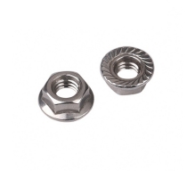 China manufacturer hex flange nylon lock nut 